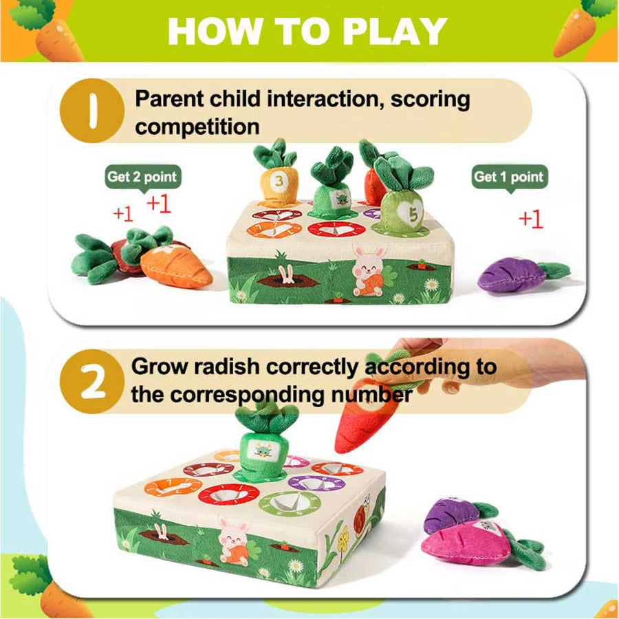 Montessori Carrot Pull
