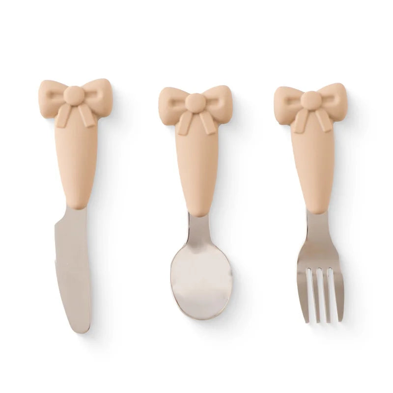 Butterfly Silcone Plate / Fork Set