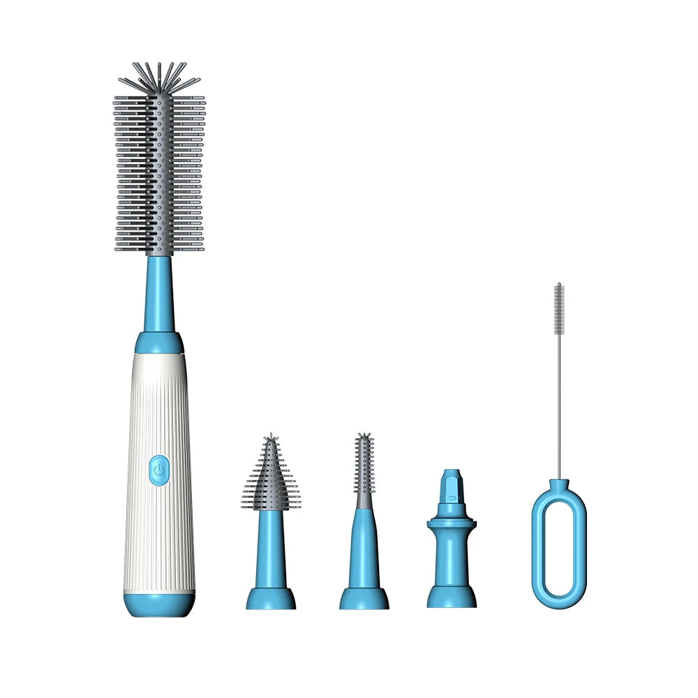 Electric Baby Bottle Brush Set