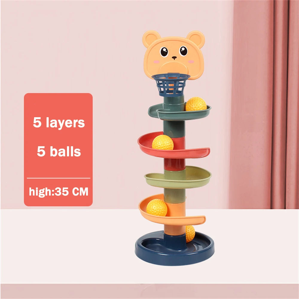 Rolling Ball Tower Early Educational Toy