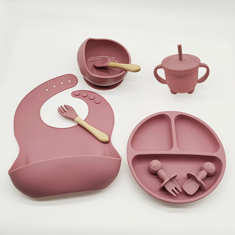 Silicone Feeding Set