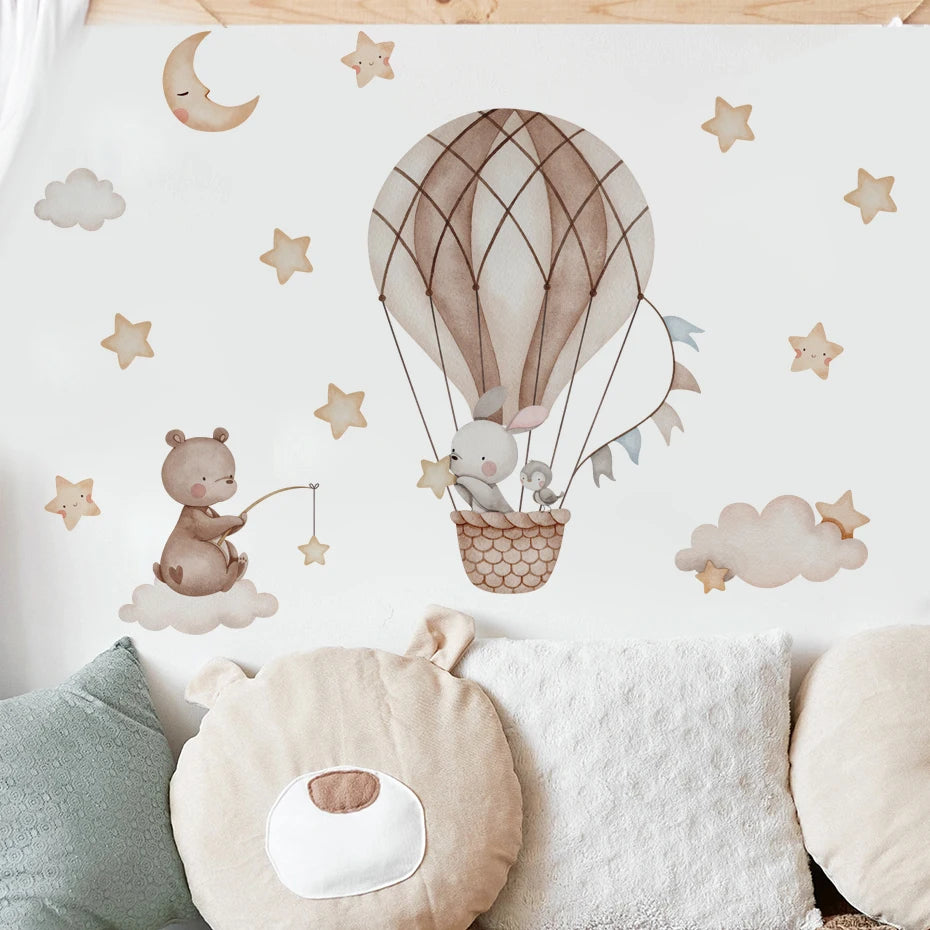 Balloon Buddies Wall Decals