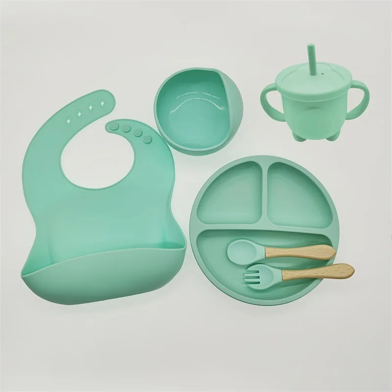 Silicone Feeding Set