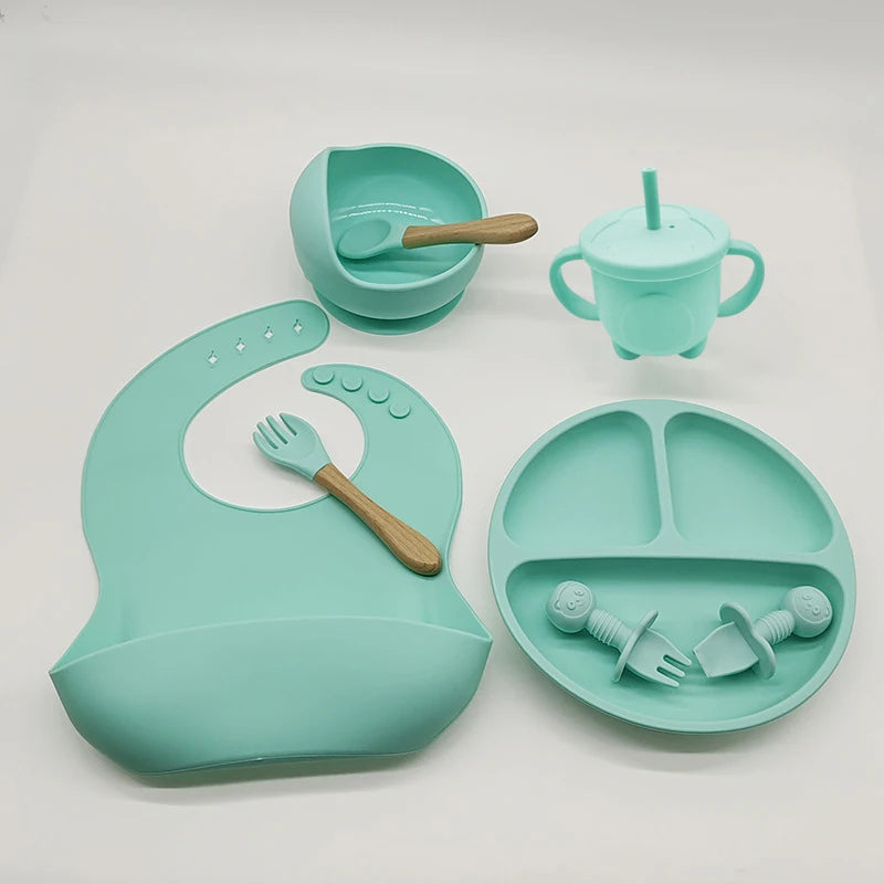 Silicone Feeding Set