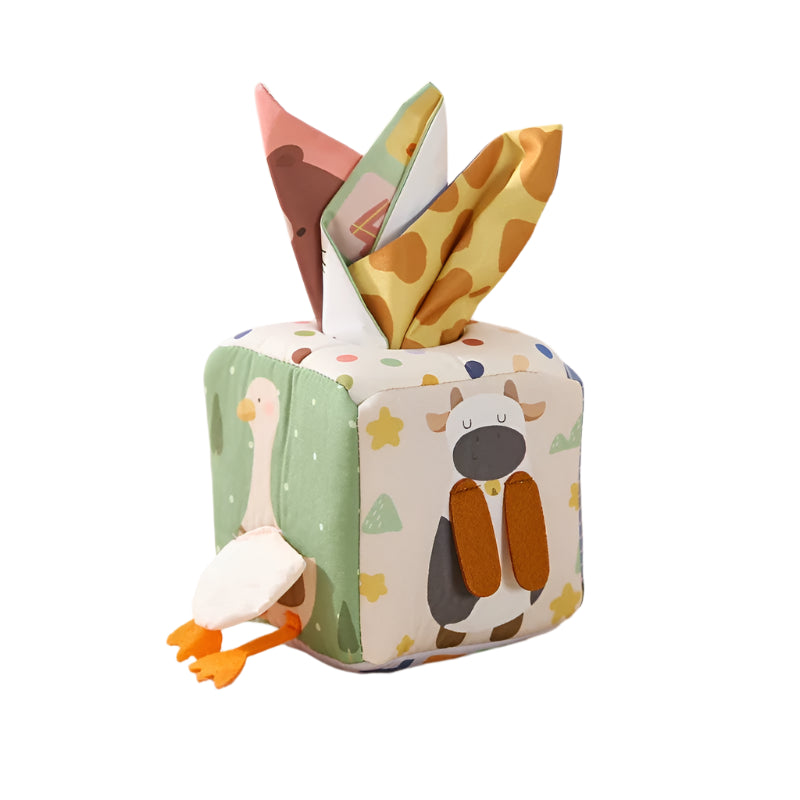 Montessori Toys Magic Tissue Box