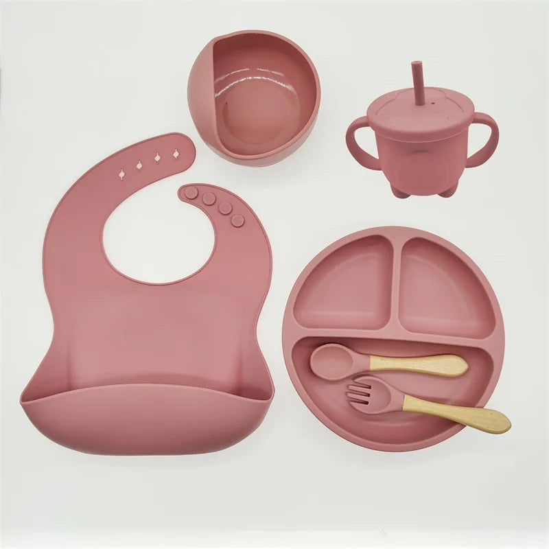 Silicone Feeding Set