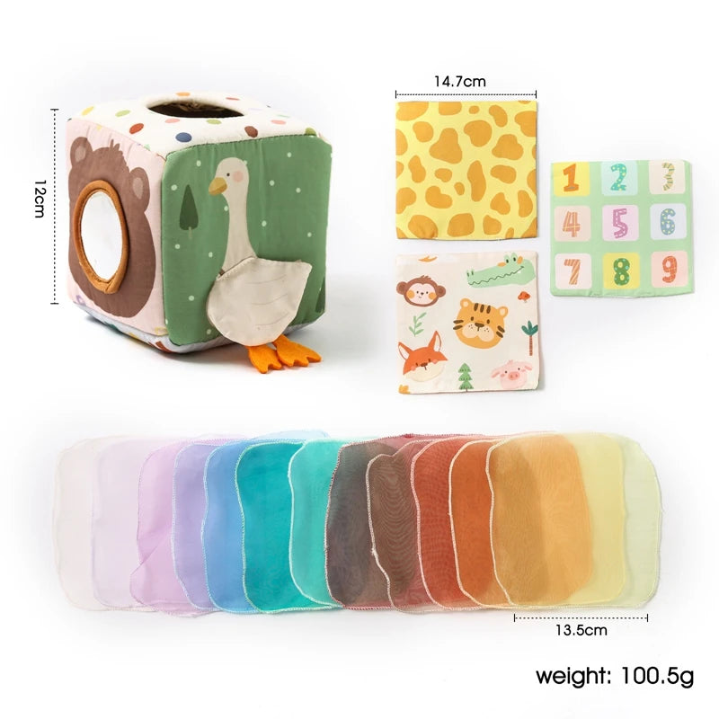 Montessori Toys Magic Tissue Box