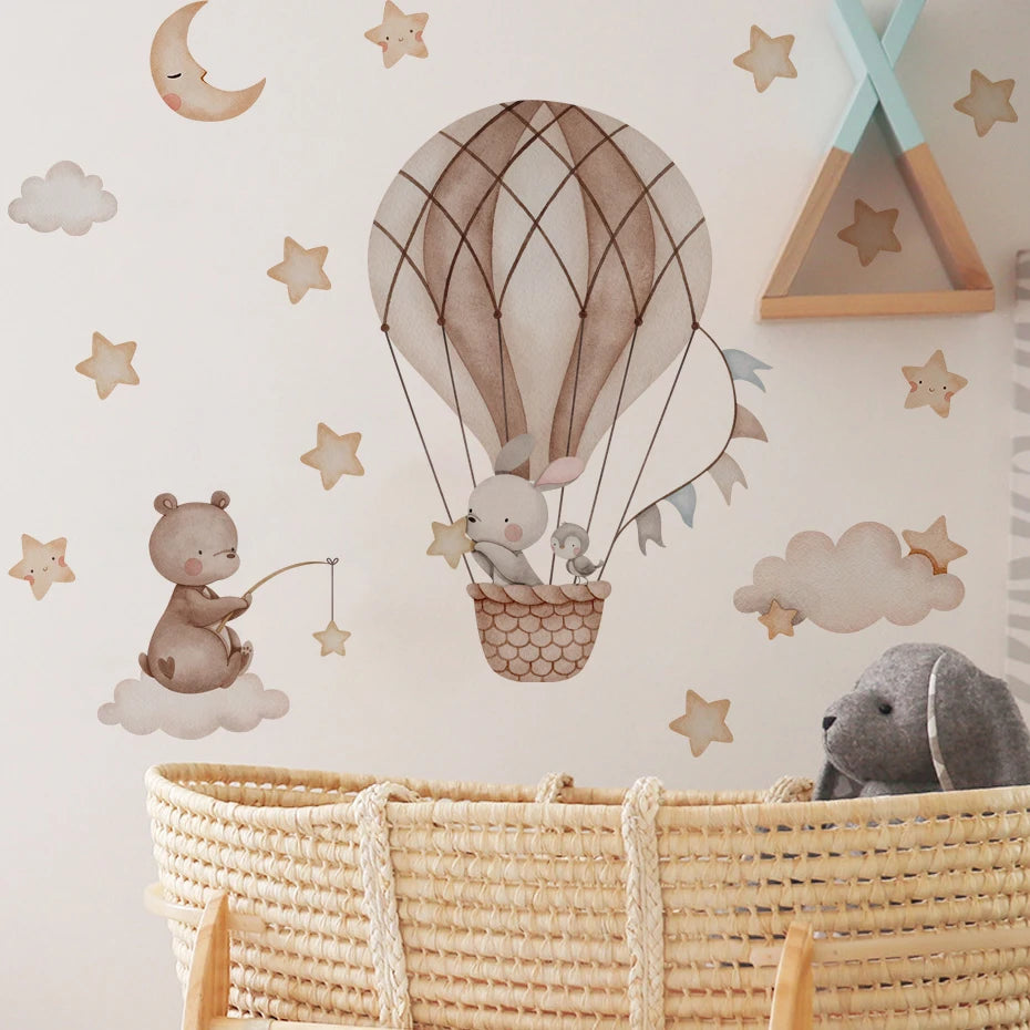 Balloon Buddies Wall Decals