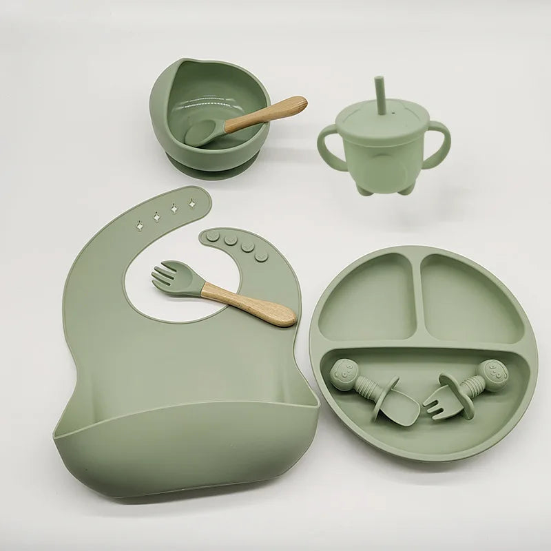 Silicone Feeding Set