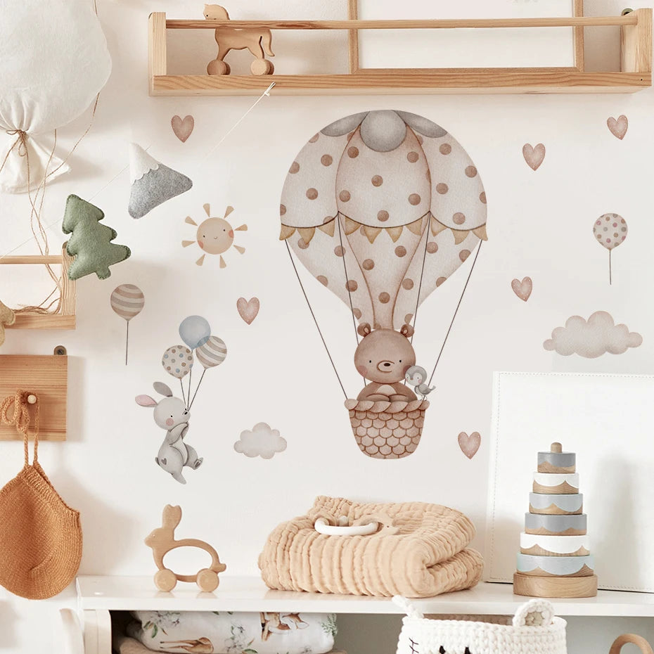 Balloon Buddies Wall Decals
