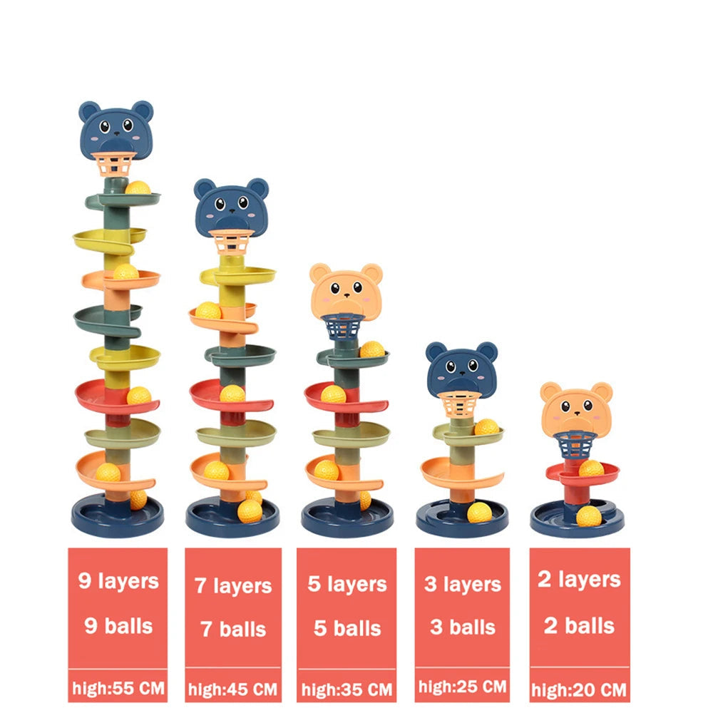 Rolling Ball Tower Early Educational Toy