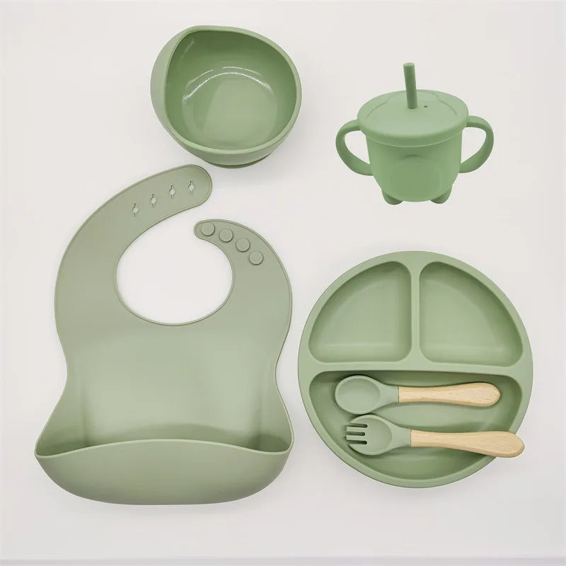 Silicone Feeding Set