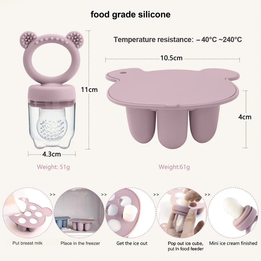 Silcone Baby Food Mold