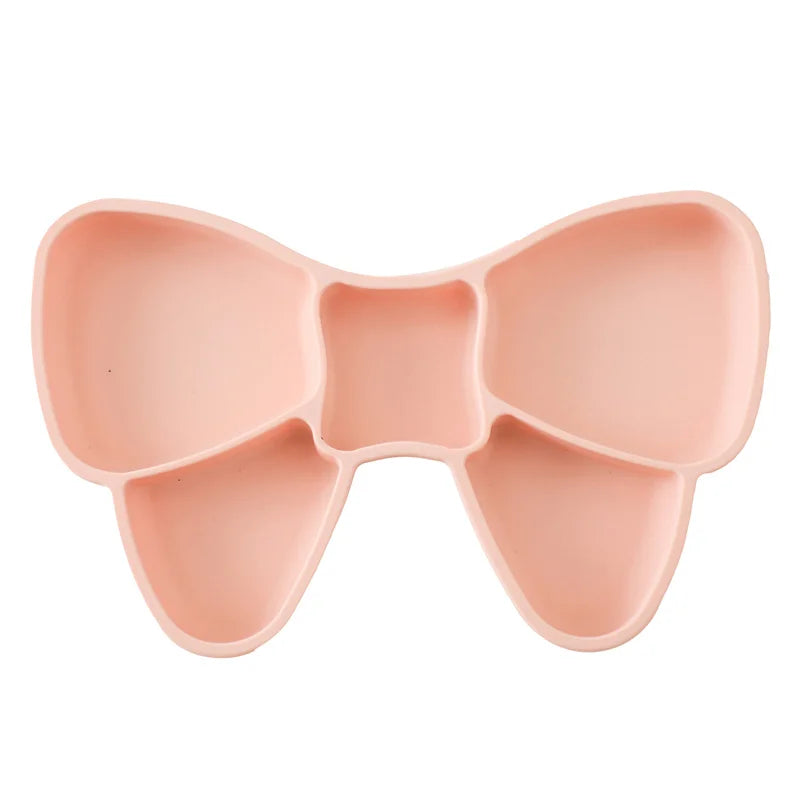 Butterfly Silcone Plate / Fork Set