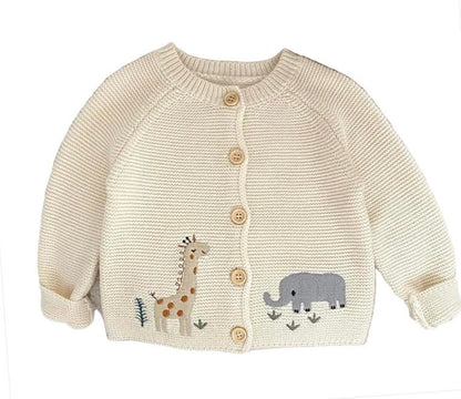 Embroidered Cotton Sweater