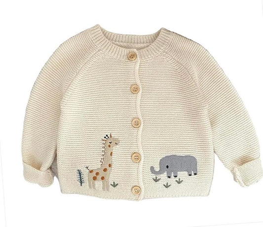 Embroidered Cotton Sweater