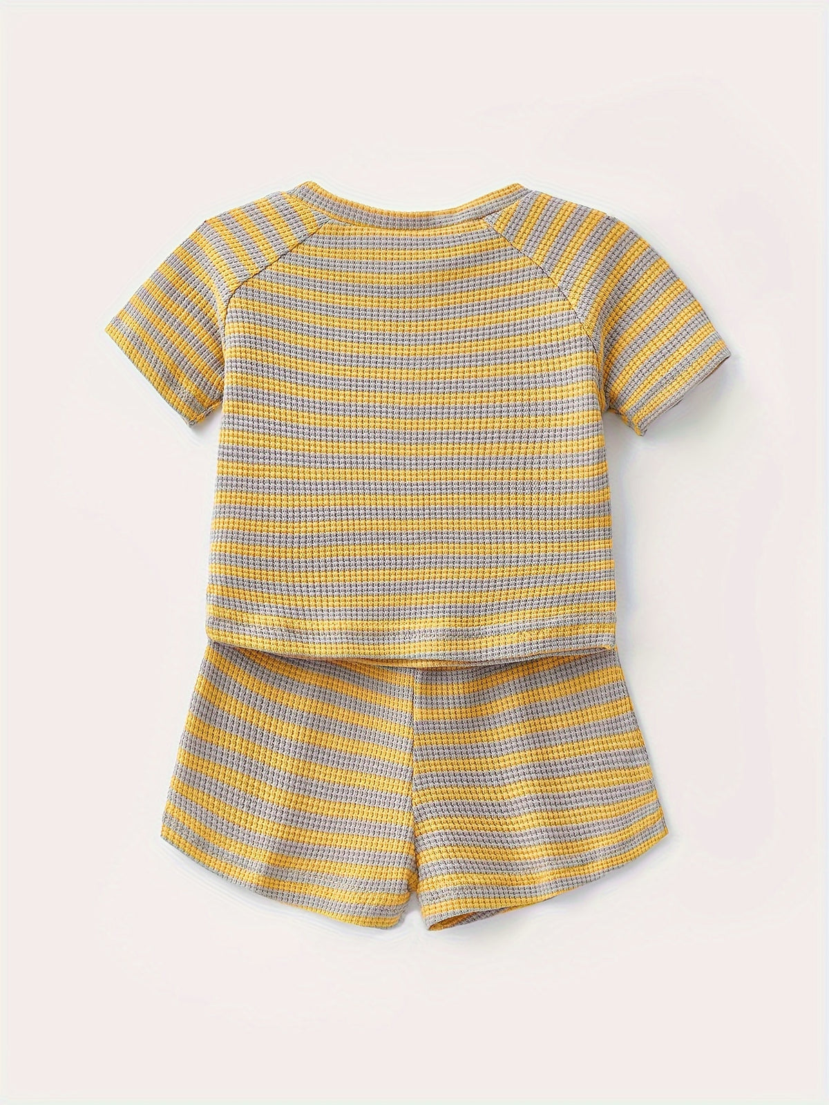 Waffle Striped Summer Set