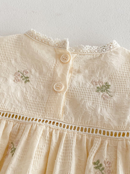Cotton Long Sleeve Dress