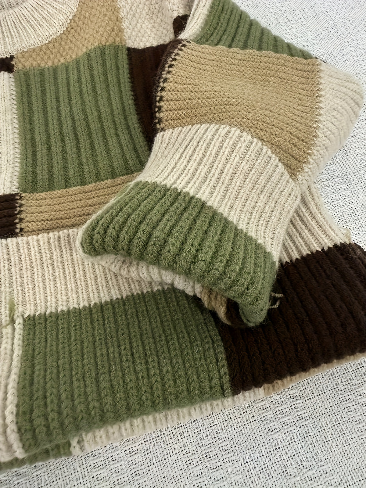 Patchwork Sweater