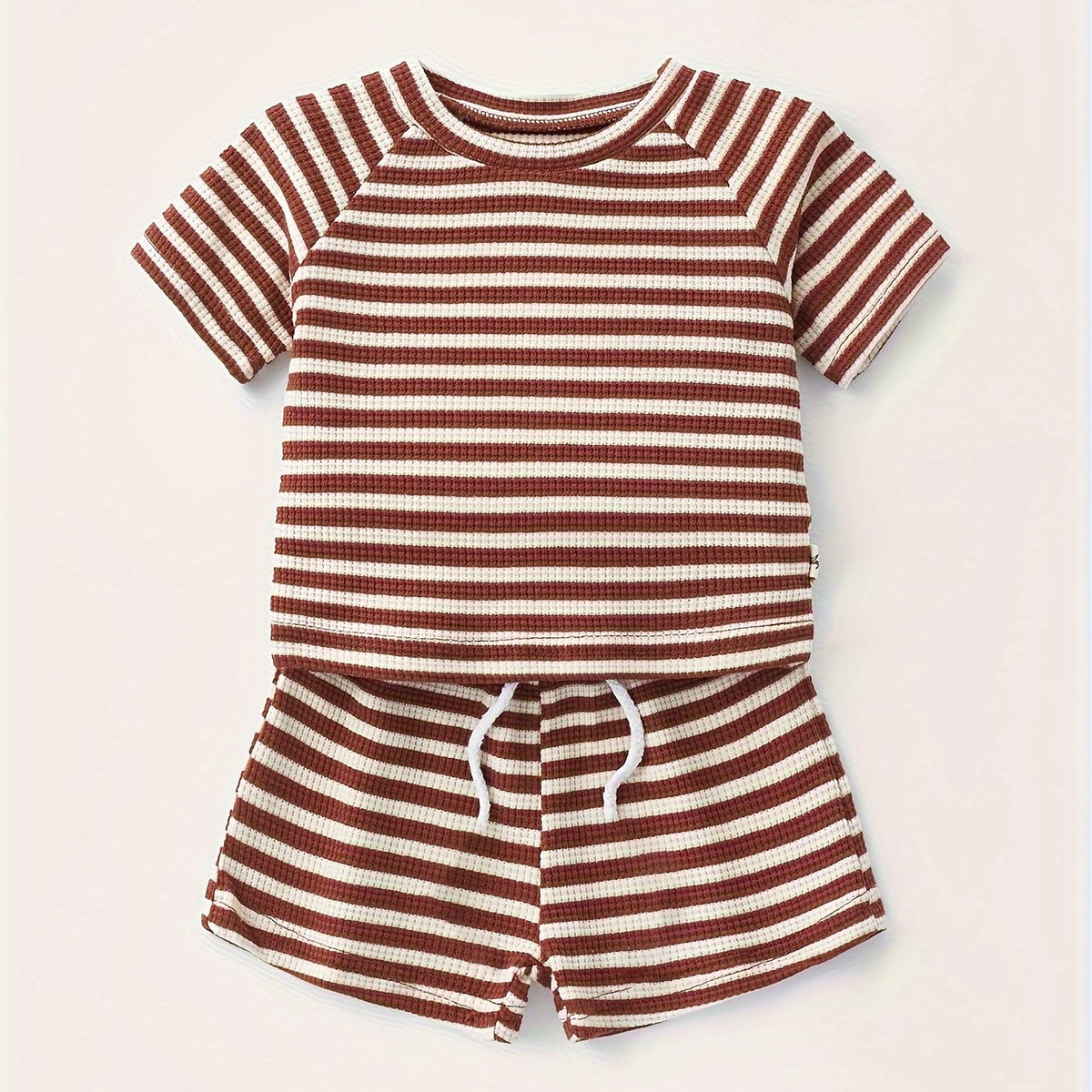Waffle Striped Summer Set