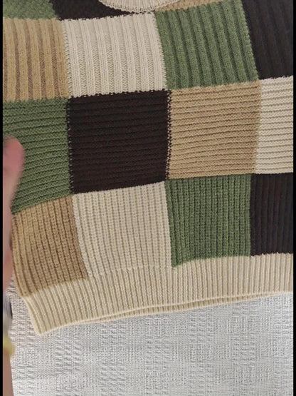 Patchwork Sweater