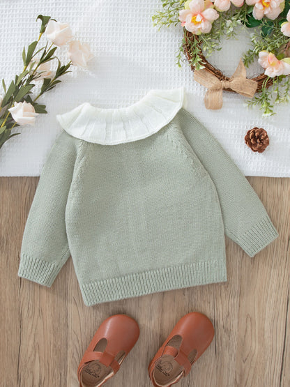 Embroidery Knit Cardigan
