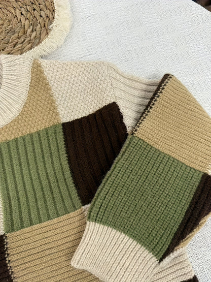 Patchwork Sweater