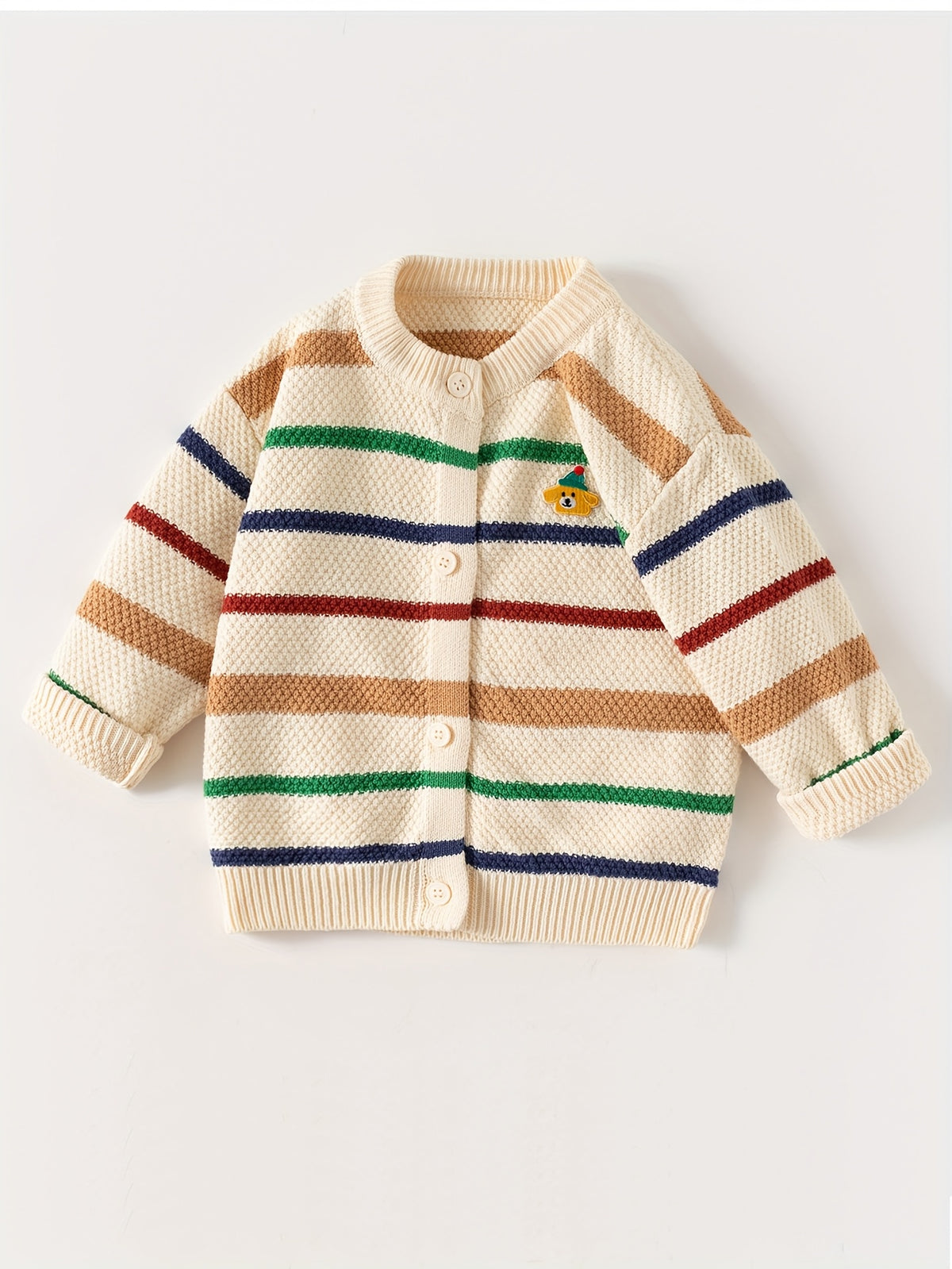 Striped Knit Cardigan