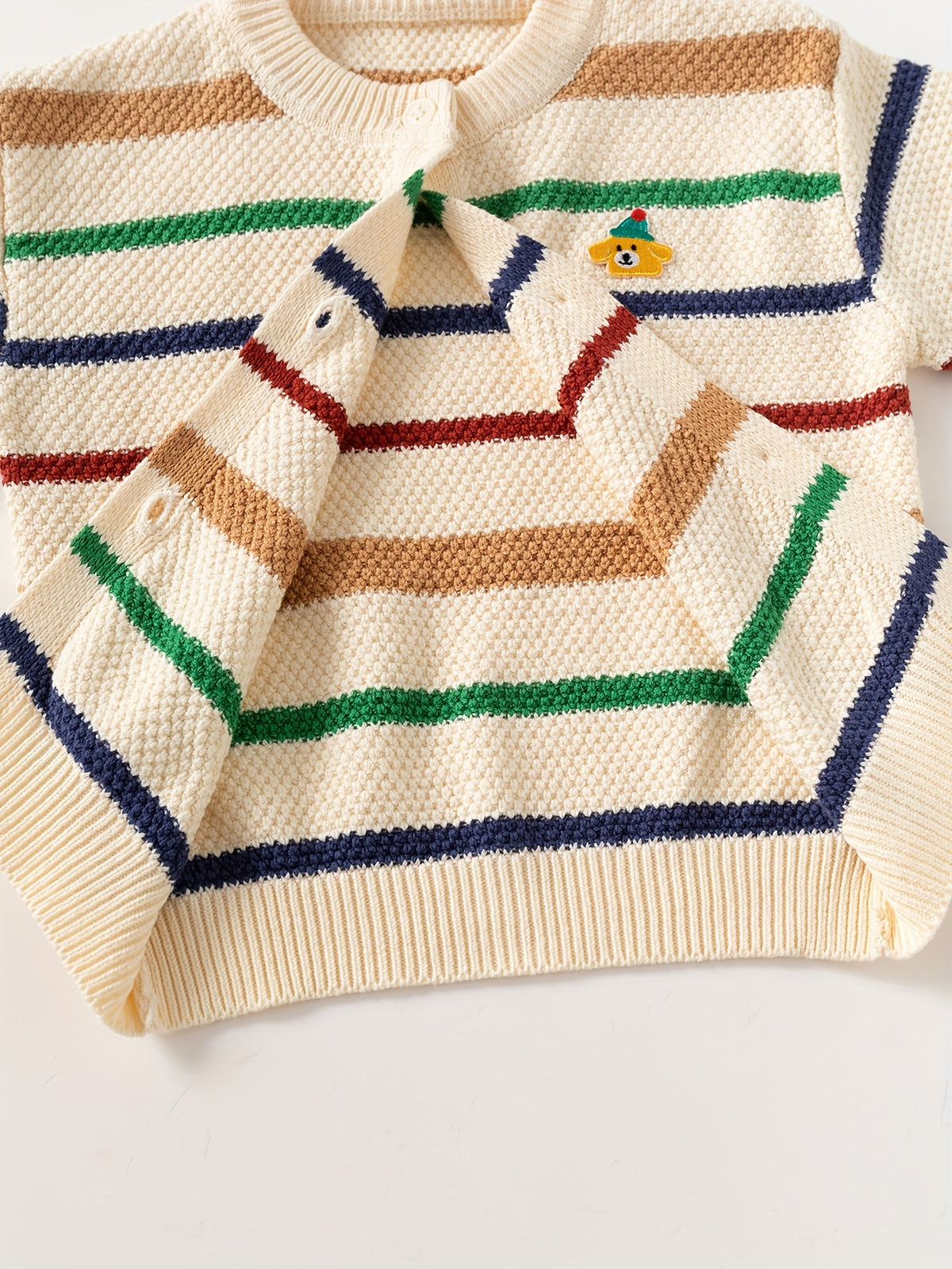 Striped Knit Cardigan