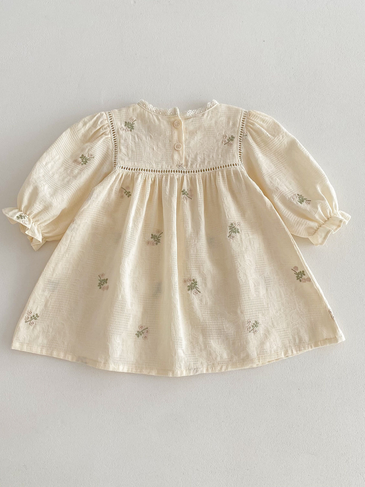 Cotton Long Sleeve Dress