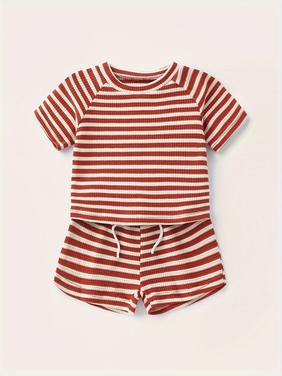 Waffle Striped Summer Set