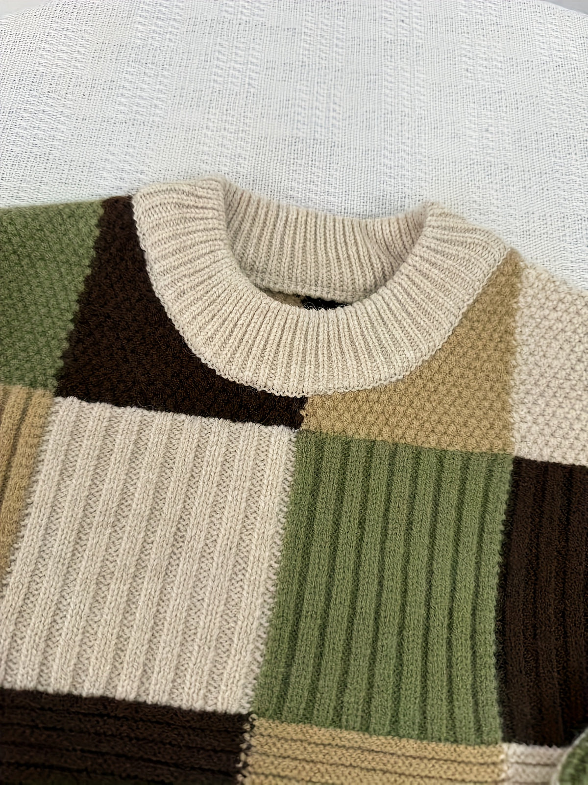 Patchwork Sweater