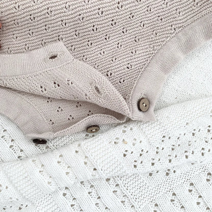 Knitted Ruffle Romper