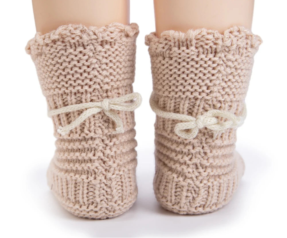 Crochet Knit Socks