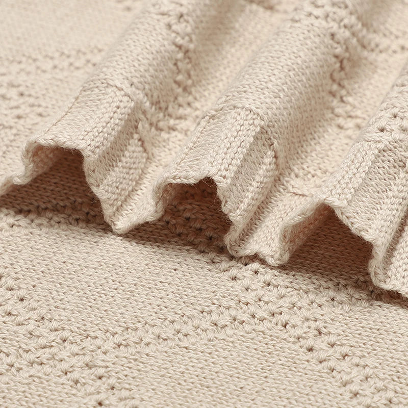 SuperSoft Cotton Baby Swaddle Blanket