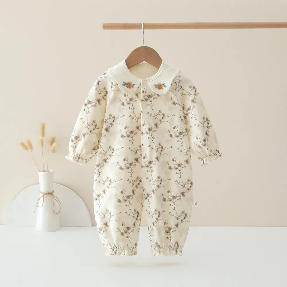 Pure Cotton Velvet Jumpsuit