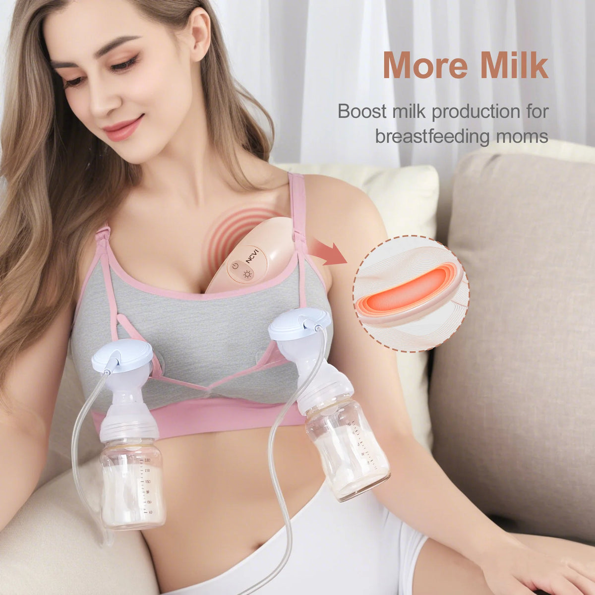NurtureWarm Lactation Massager