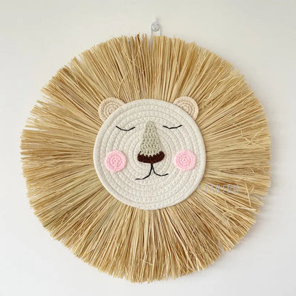 Handmade Animal Head Wall Decor