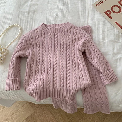 Knitted Kids Clothing Set