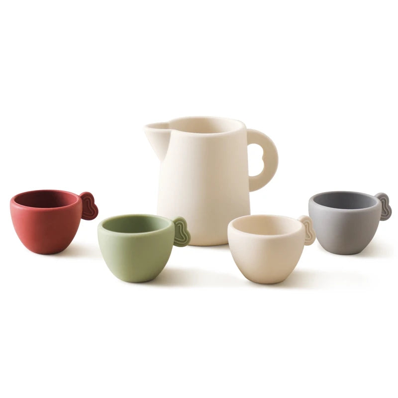 Little Host Montessori Wooden Tea Set