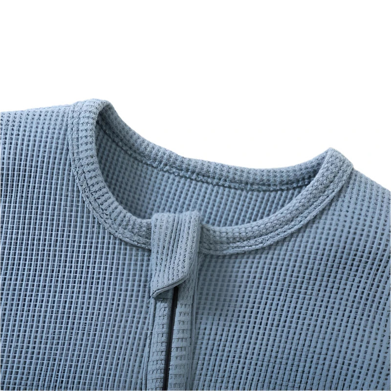 Organic Cotton Waffle Onesie