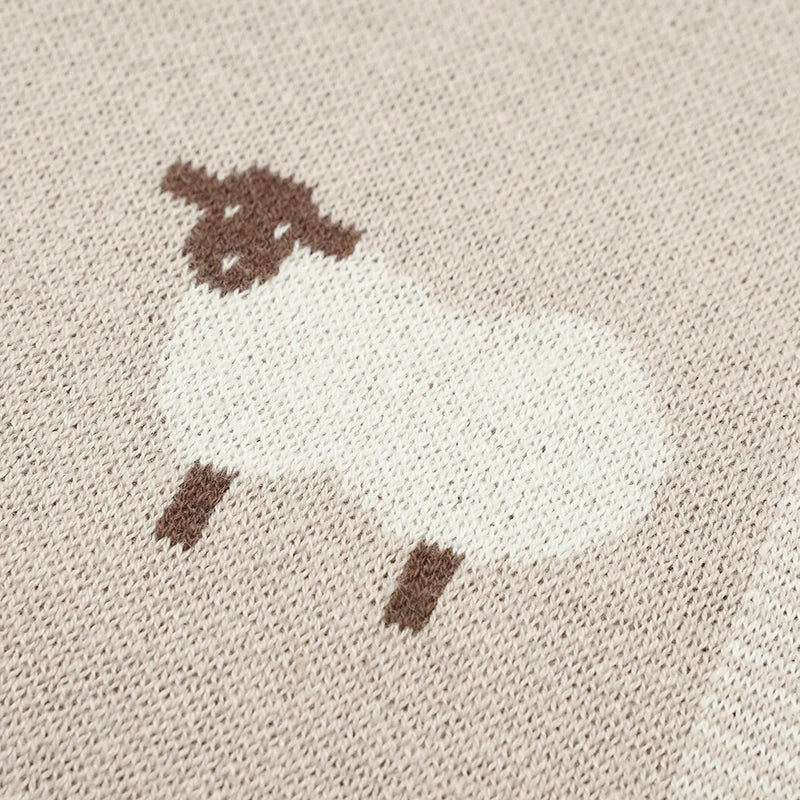 SnuggleLamb Cotton Blanket