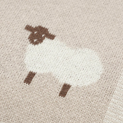 SnuggleLamb Cotton Blanket