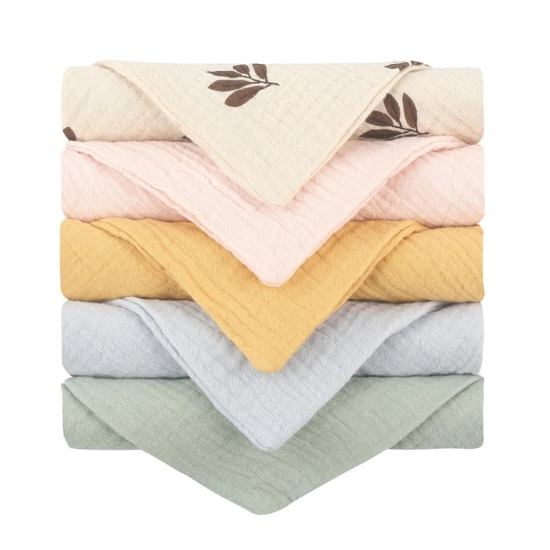 5-Pack Multi Use Cotton Burp Cloths