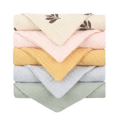 5-Pack Multi Use Cotton Burp Cloths