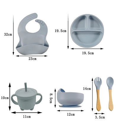 Silicone Feeding Set