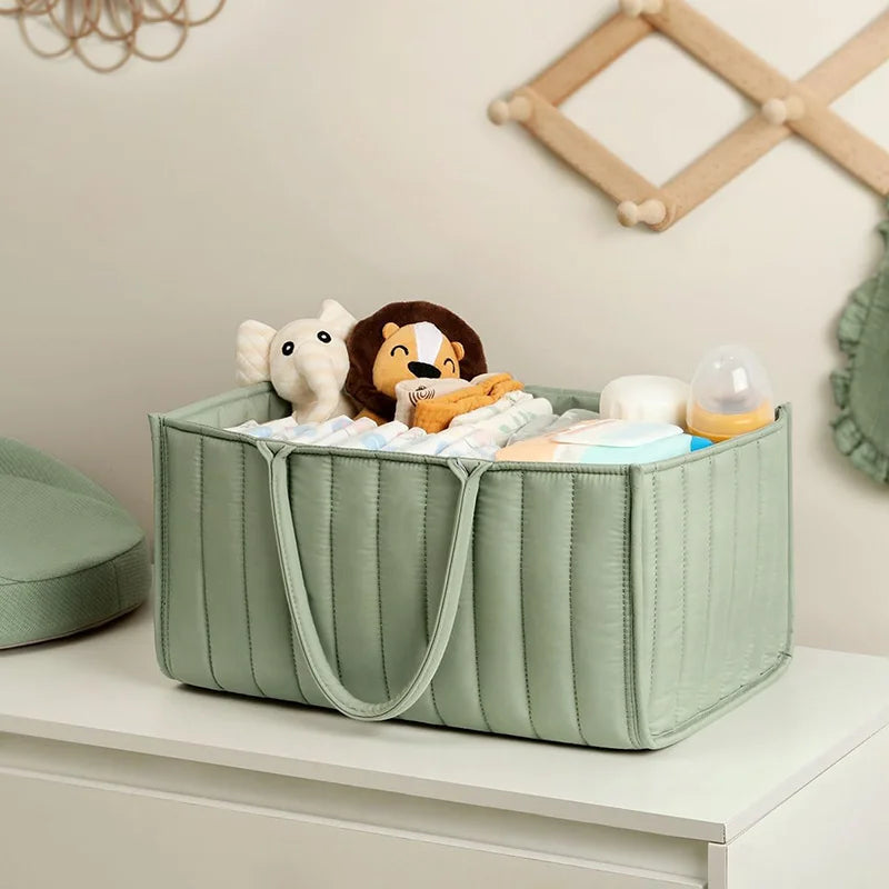 Quilted Padded Diaper Caddy
