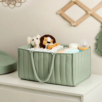 Quilted Padded Diaper Caddy