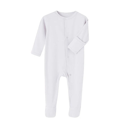 Organic Cotton Button Up Onesie