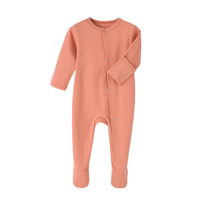 Organic Cotton Button Up Onesie
